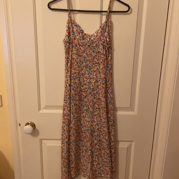 Sportsgirl Dresses Sportsgirl Midi Floral Dress With Button Details